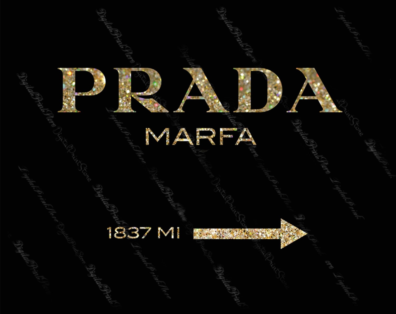 Prada картина marfa