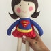 supergirl stuffed doll