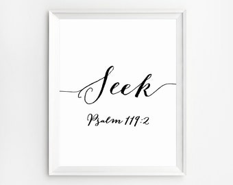 Bible Verse Wall Art, Scripture Print, Verse Print, Bible Verse Print, Psalm 118:2, Scripture Art, Scripture Wall Art, Printable Verse Art