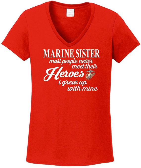 sister of a marine shirt