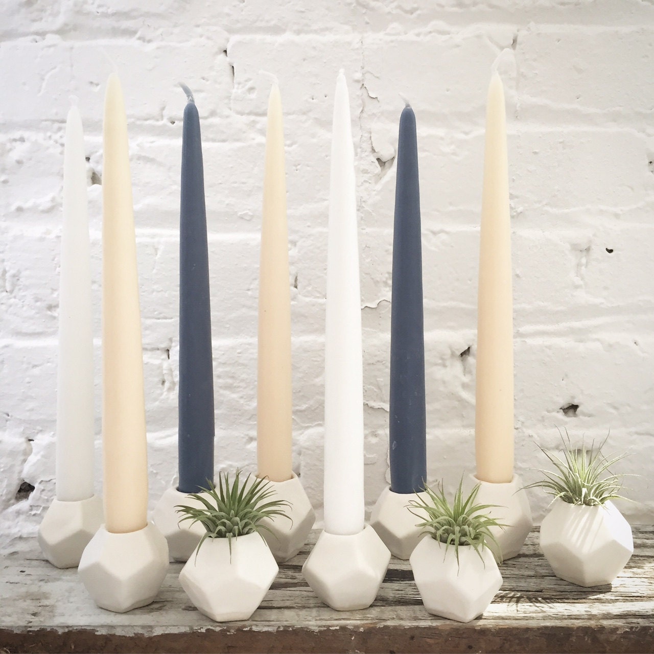 Porcelain Gem Candleholders by JanelleGramling on Etsy