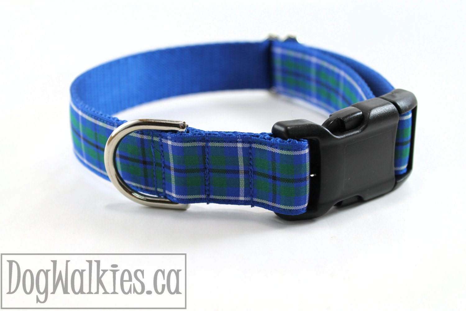Ancient Douglas Tartan Dog Collar 1 25mm Wide