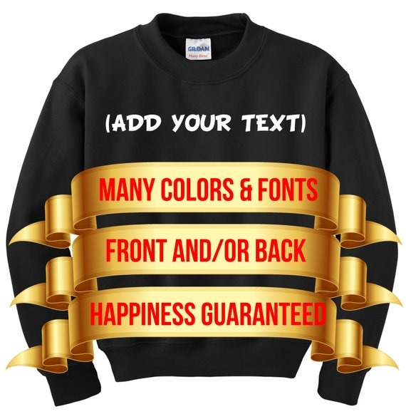 how to make custom sweatshirts at home