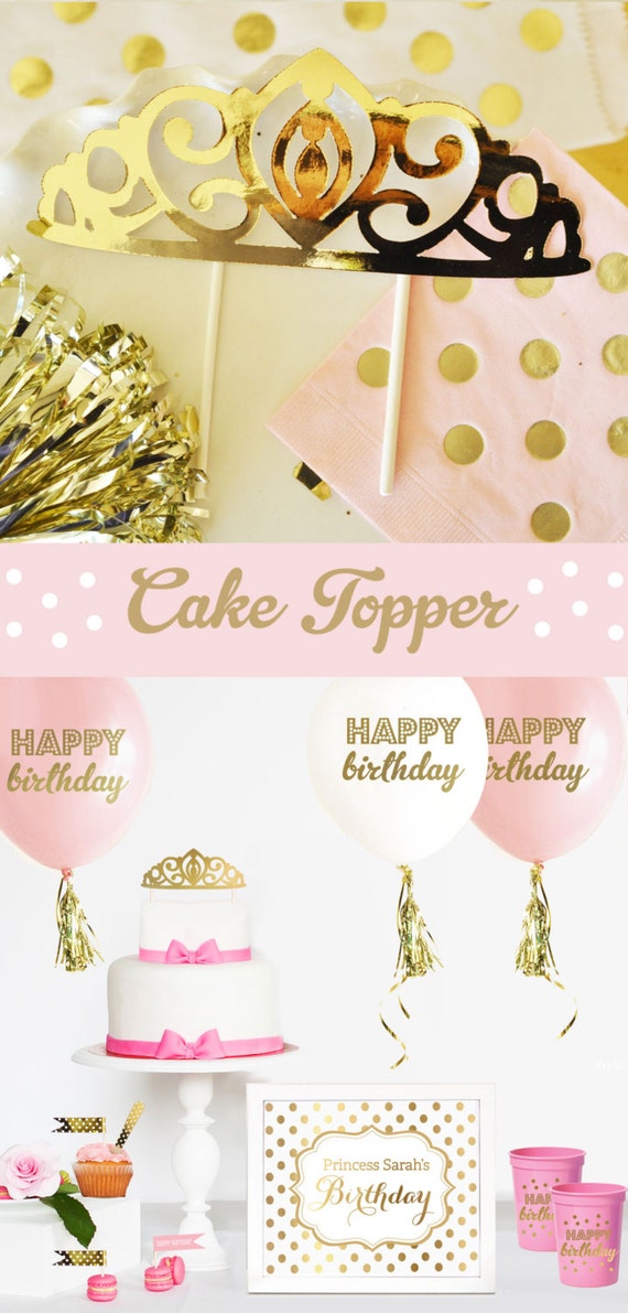 How To Make A Princess Crown Cake Topper Items Similar To Fondant 