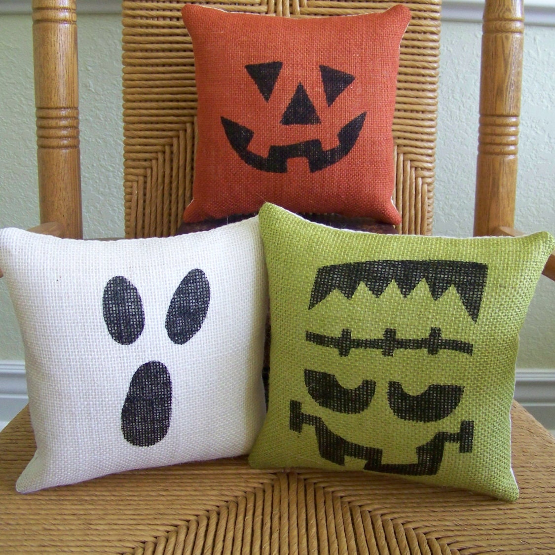 5. Spooky Pumpkin Pillow For Halloween