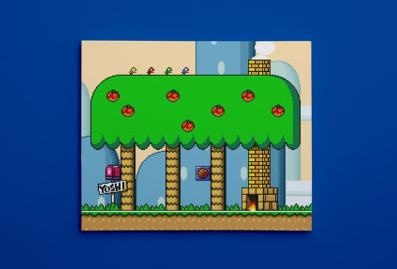 super mario yoshi house