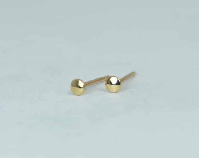Gold Filled Studs, Dot Stud Earrings, 14k Gold Filled, Tiny Studs, Dot Studs, Mens Earrings Studs, Studs Earrings, Alari, Dainty Ear Studs