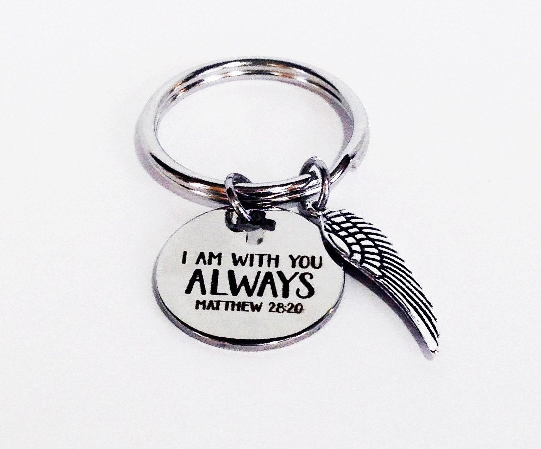 Religious Keychain Memorial Keychain Memorial Jewelry In