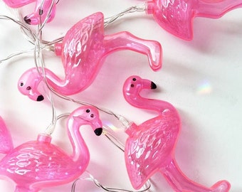 sweet pink flamingo led strip/light