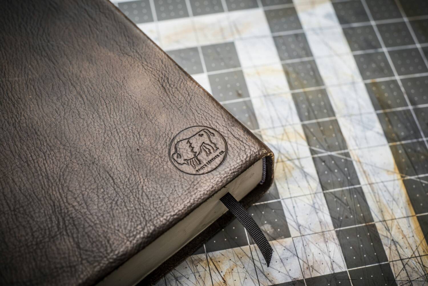 Full Grain Cowhide Leather Bible NIV Life Application Study