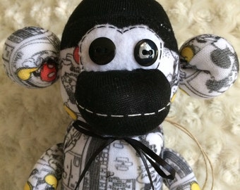 mickey mouse sock monkey