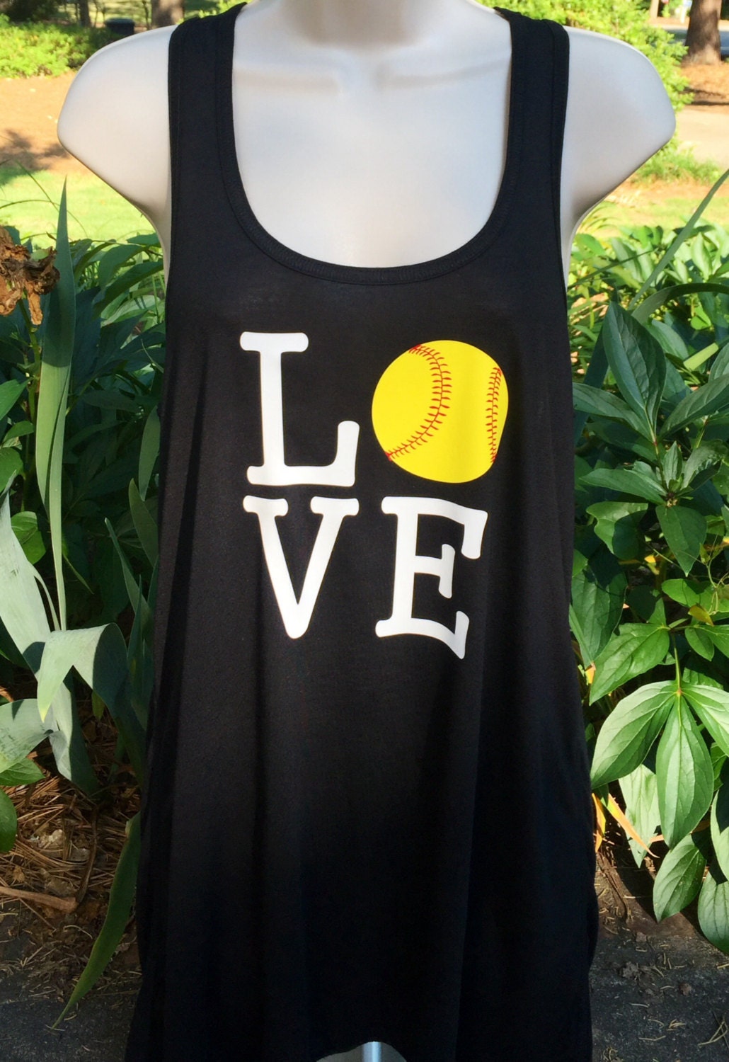 Softball Love tank top softball tank top softball mom tank