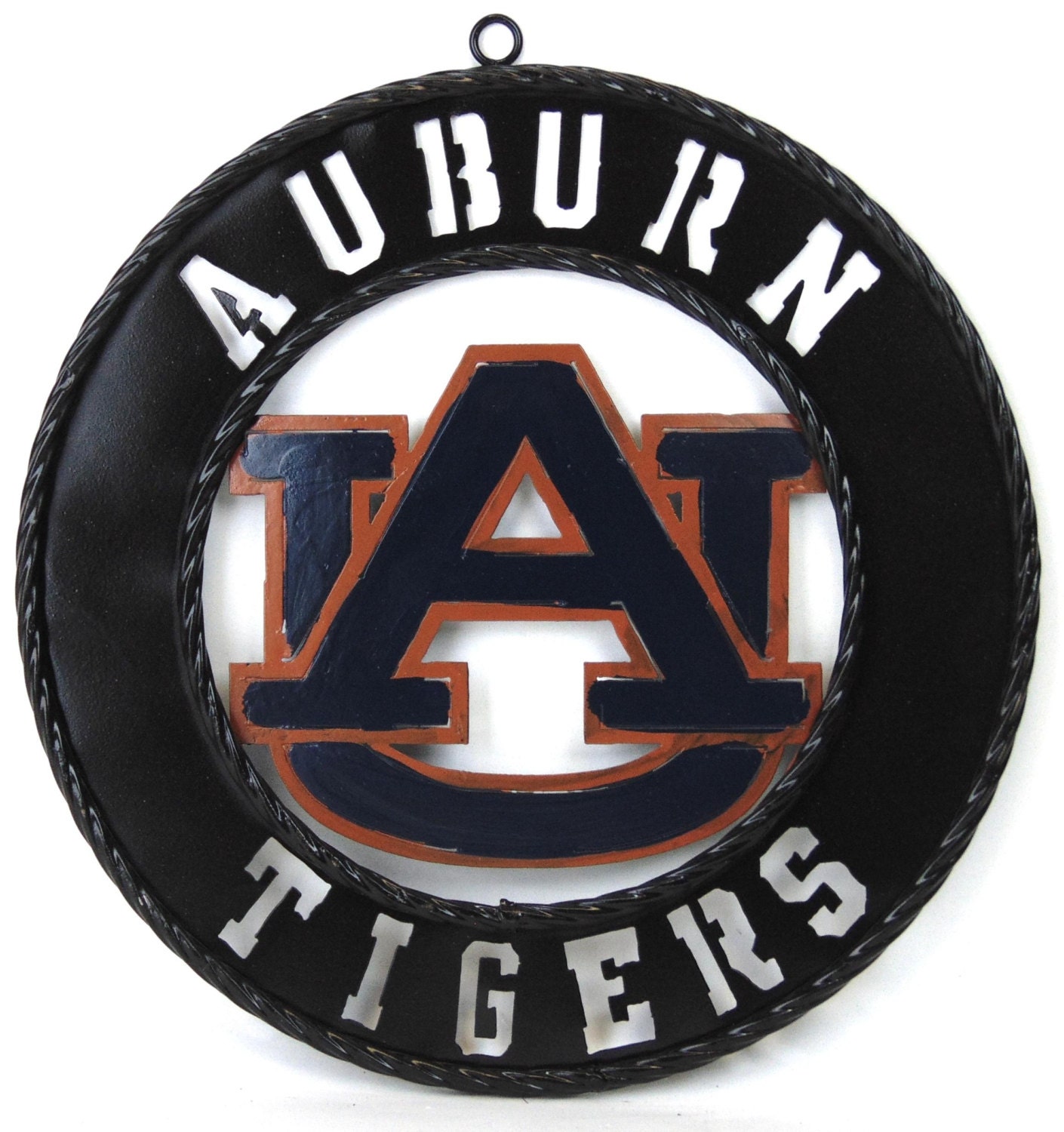 Auburn Tigers Metal Sign Auburn metal art Auburn by CowGirlCentral
