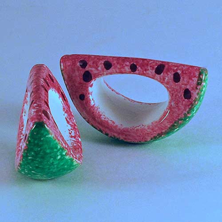 ceramic watermelon basket with handle ceramic watermelon basket with handle