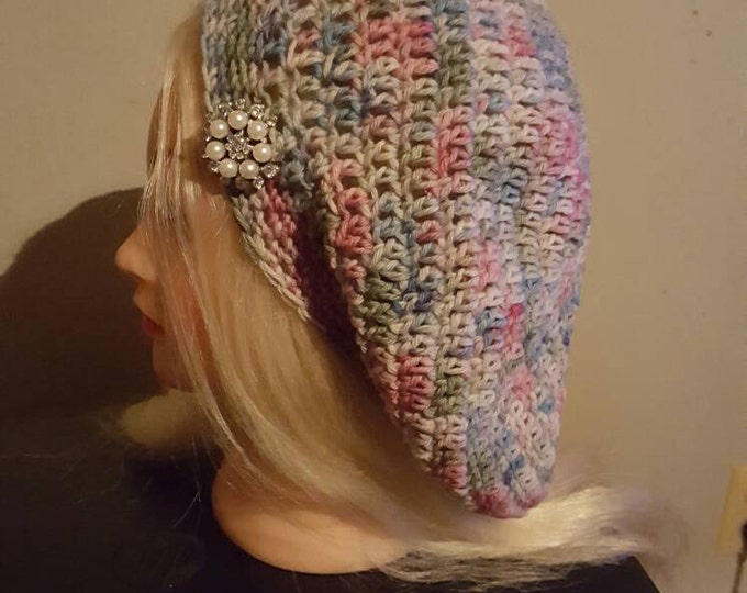 Handmade Crochet Bramble Slouchy Hat