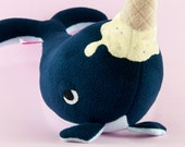 narwhal ice cream plush