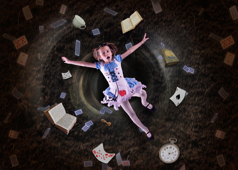 Alice in Wonderland Digital Backdrop Digital Background