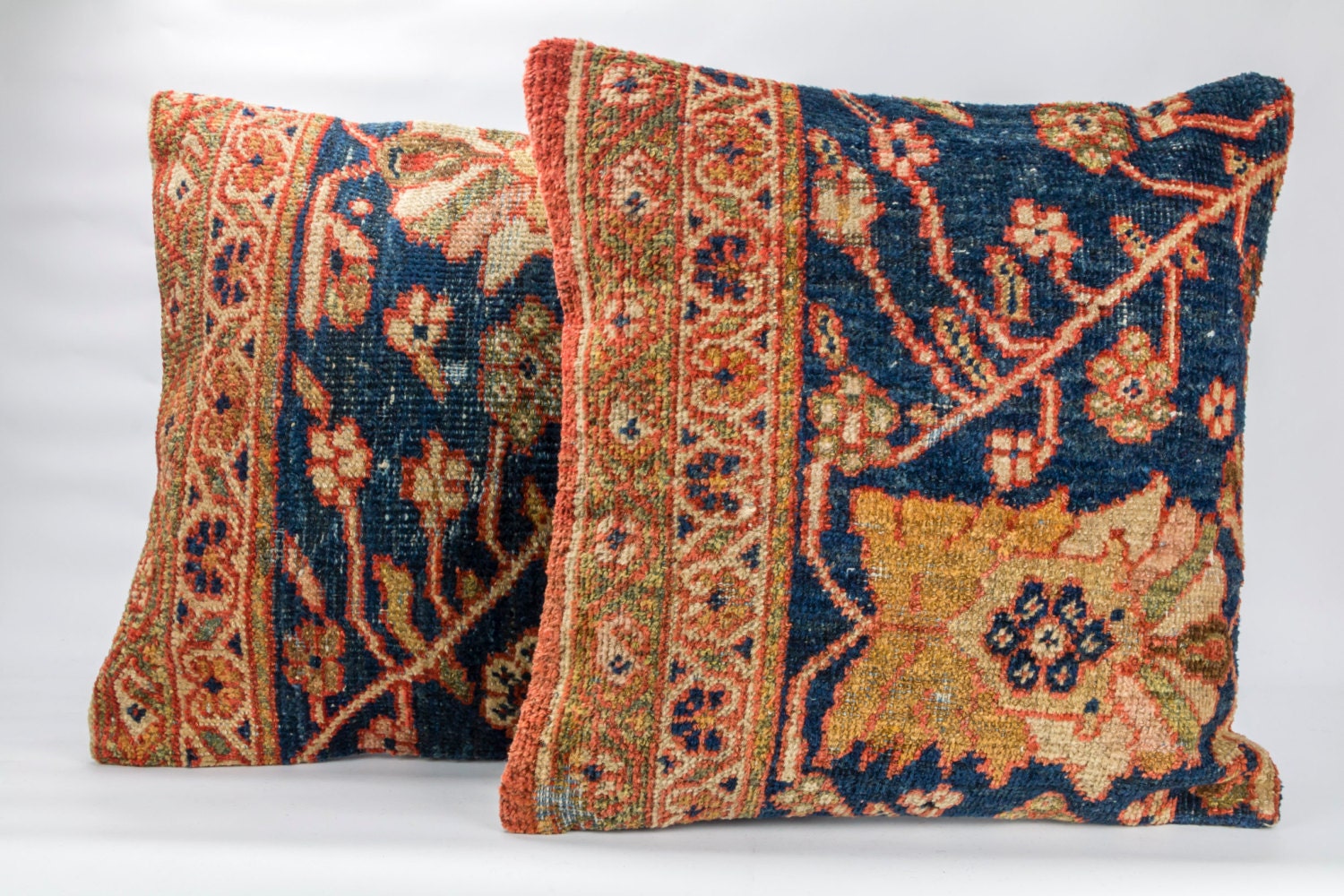 A Pair Rug Cushion Cover Rug Pillow Cover 20x20 by storeOrient