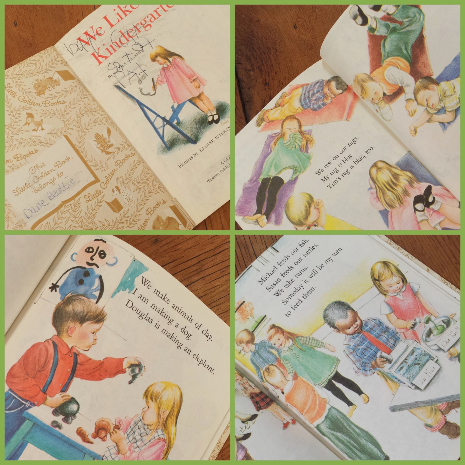 little golden book we like kindergarten reading level