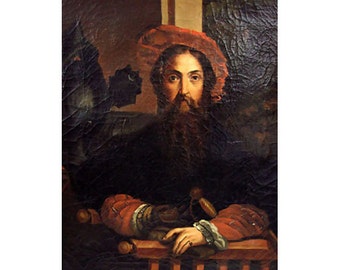 Portrait Of Galeazzo Sanvitale Oil Canvas After Parmigianino