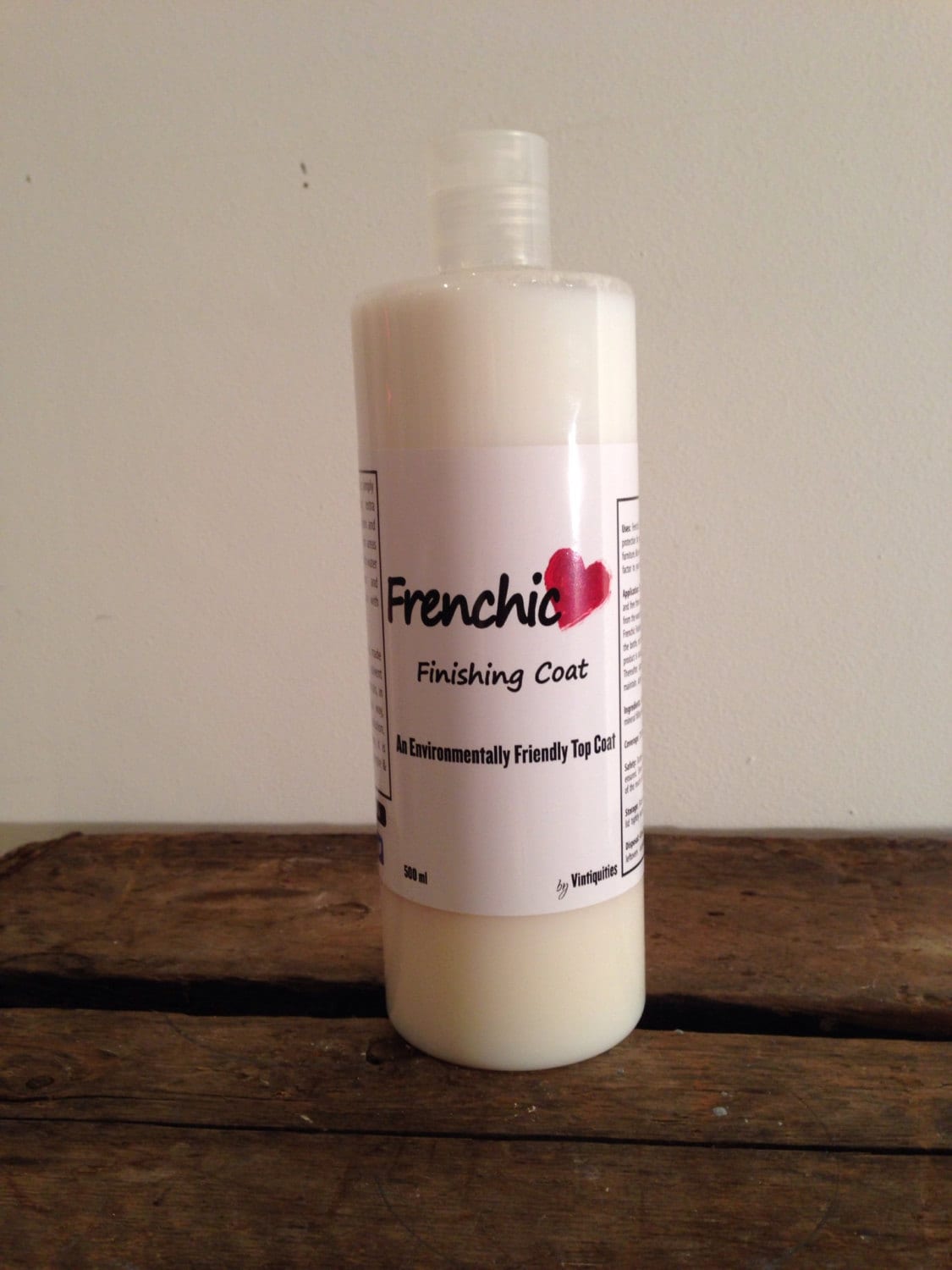 Frenchic Finishing Coat instead of Wax Varnish Protects