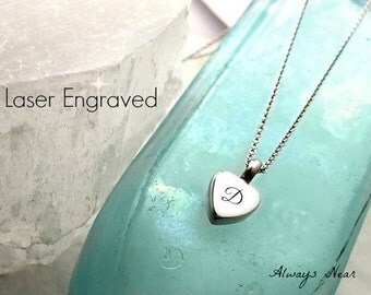 cremation jewelry • personalized cremation urn necklace • urn jewelry • ashes urn necklace / memorial jewelry / heart cremation necklace
