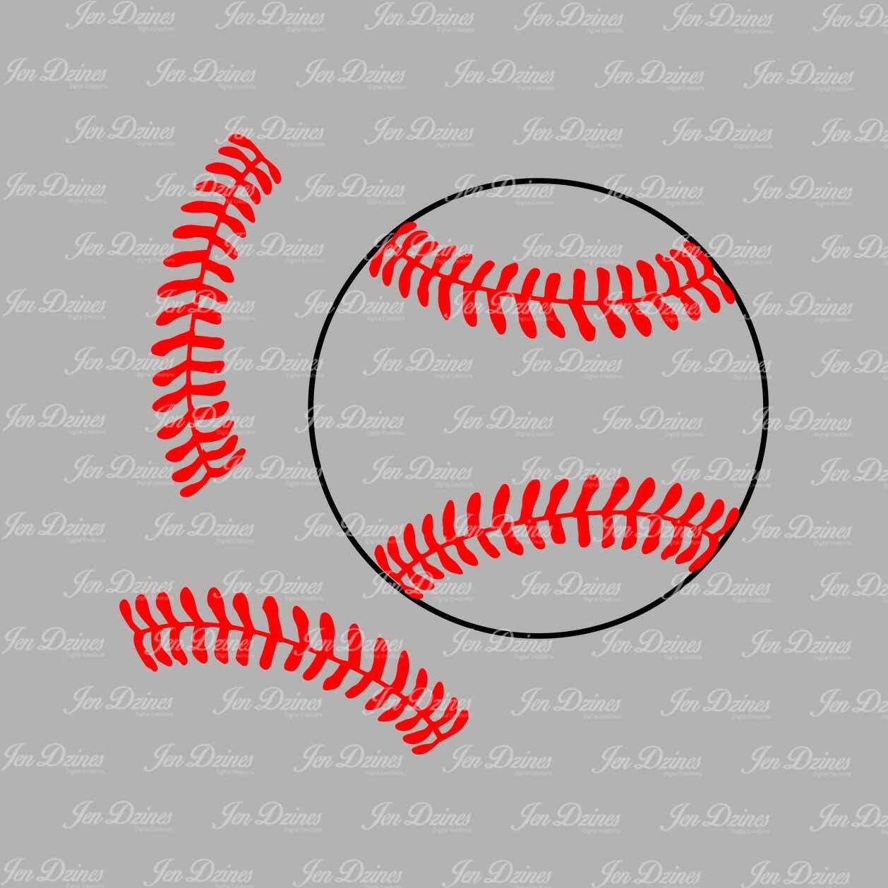 Download Baseball stitches SVG DXF EPS, Softball stitch svg, svg ...