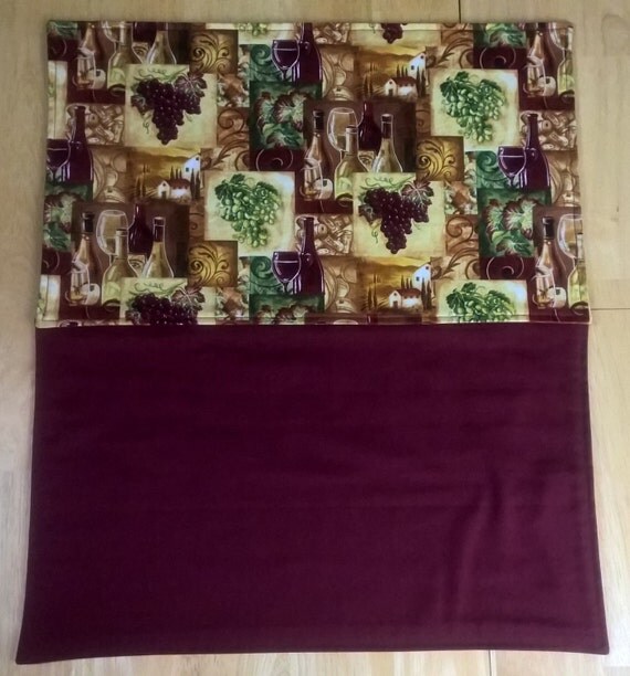 Wine Theme Placemats Handmade Cloth Placemats Wine Bottle