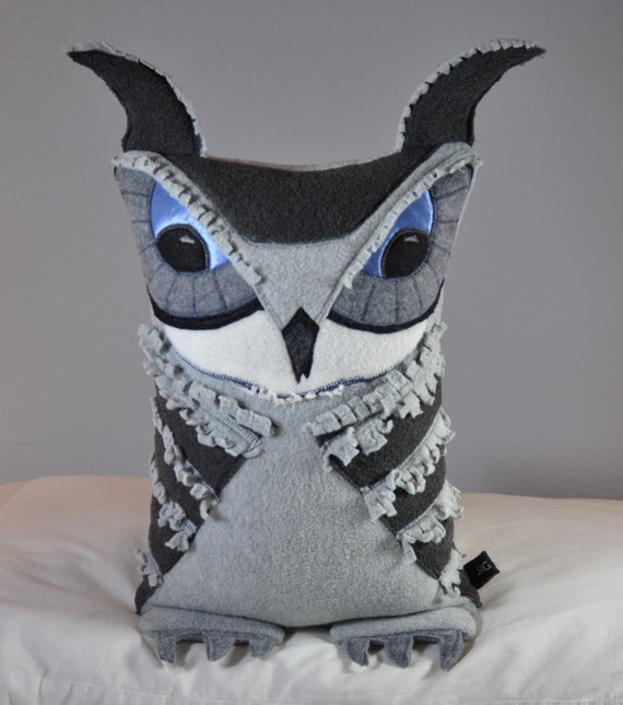 snow owl pillow pet