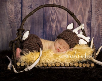 Crochet Deer Hat & Pant With Tail