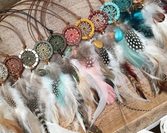 KM-517 Quarter Sized Mini Dream Catcher