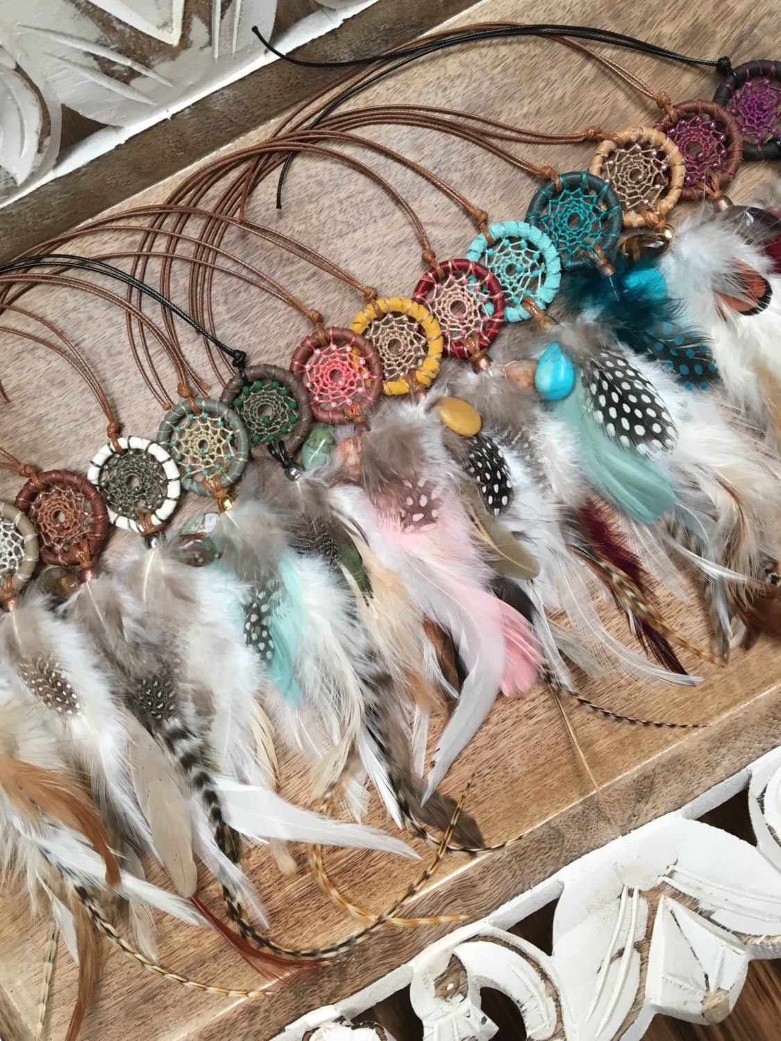 KM-517 Quarter Sized Mini Dream Catcher