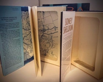 Hollow Book Safe Secret Storage Book - Secret Book - Made To Order Handmade Secret Book Safe w \ hidden storage compartment (Diversion Safe)