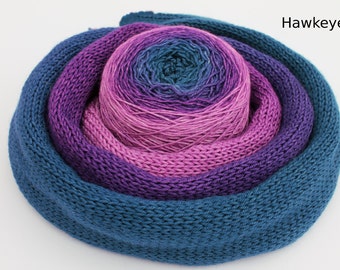 Lambton panes *Pre-Order* Gradient yarn only - Hand Dyed Yarn Uk - 100% Superwash Merino - Companion 4ply - knitting - indie dyed yarn