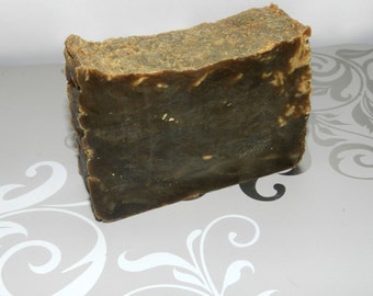 Pine Tar Soap. Lard and Lye Old Fashioned Pine Tar Tallow Soap, Psoriasis, Eczema and Scent Masking.