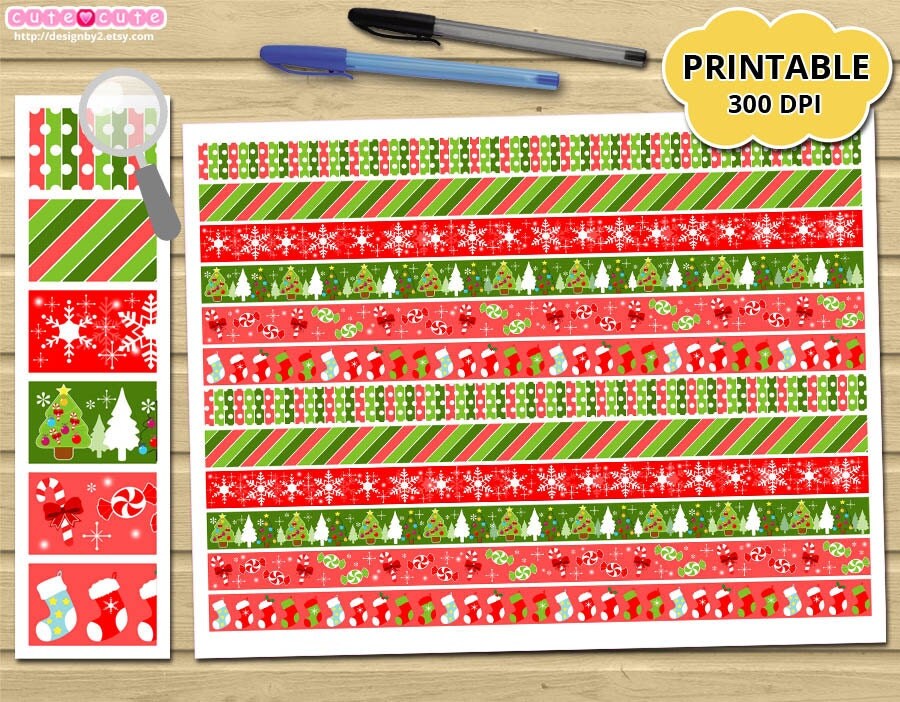 printable-washi-tape-christmas-set-for-use-with-your-erin