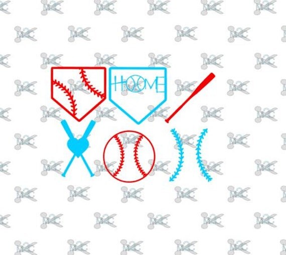 Baseball SVG Cut Design File Baseball Strings SVG