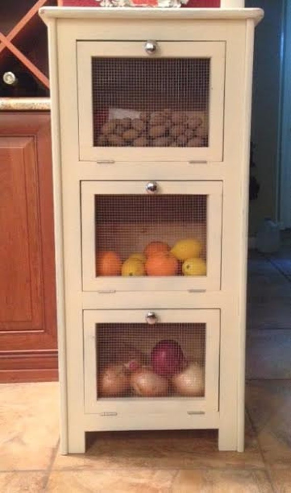 Kitchen Storage Chest with Ventilated Drawers by HFDesignGroup