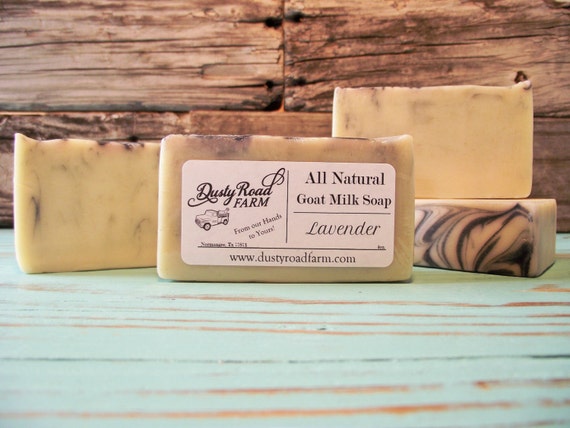 All Natural Lavender Goat Milk Soap