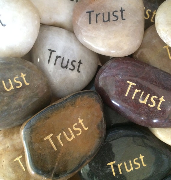 Engraved Stones / River Rocks with Inspirational Words Gifts