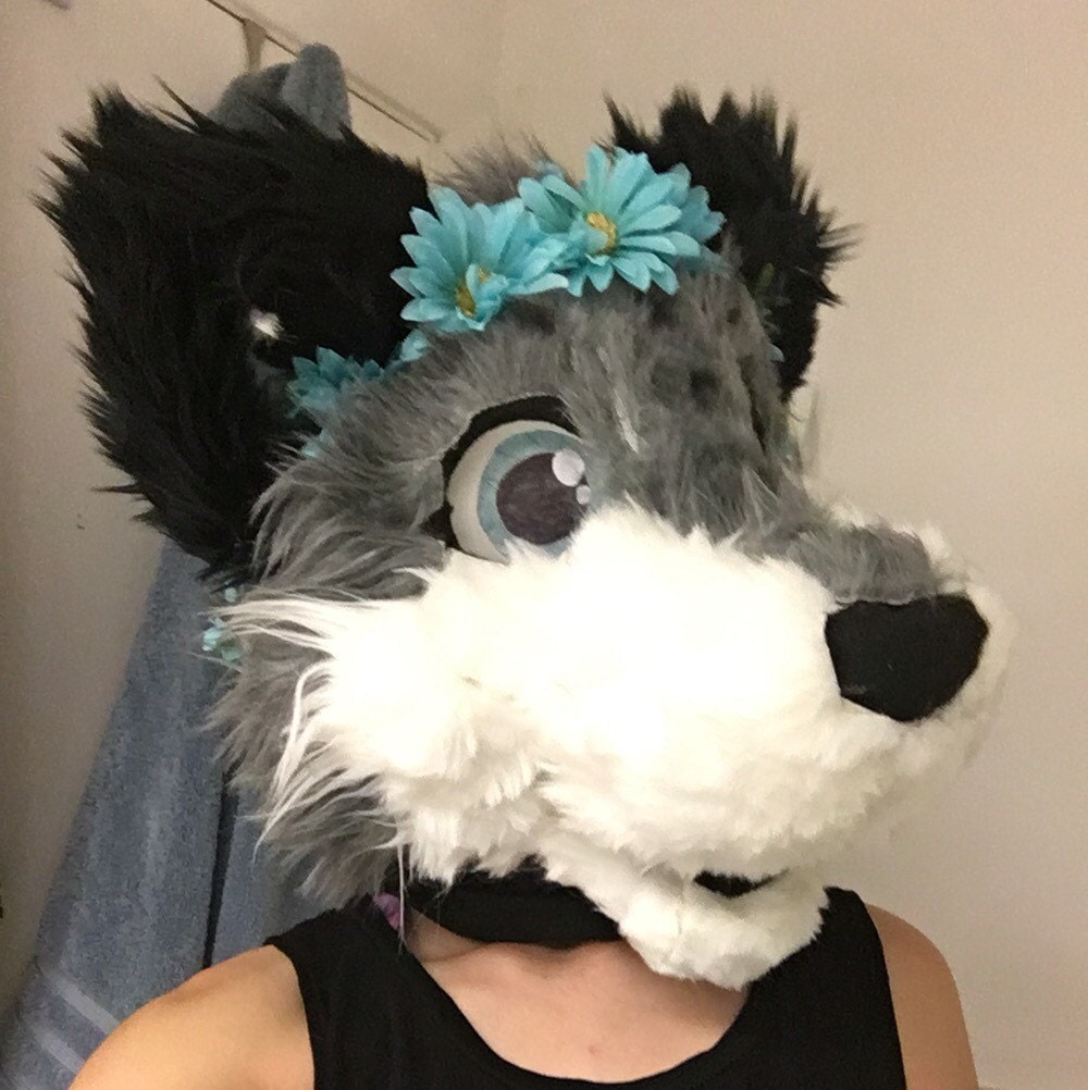 Snow Leopard Fursuit Head By Wolfcatworkshop On Etsy