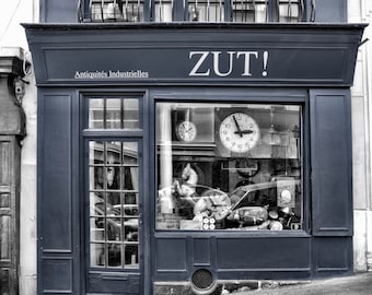 Zut! - Window Shopping - Store Front - Paris - France - Photo - Print