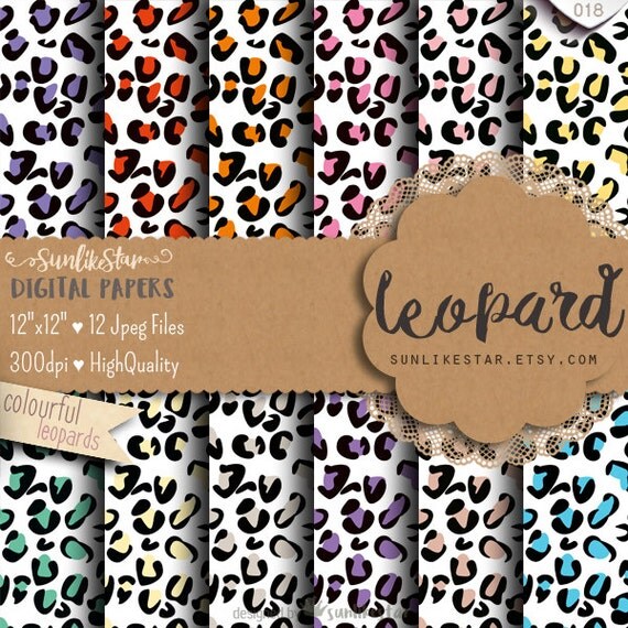 leopard-digital-paper-pack-animal-print-scrapbook-paper