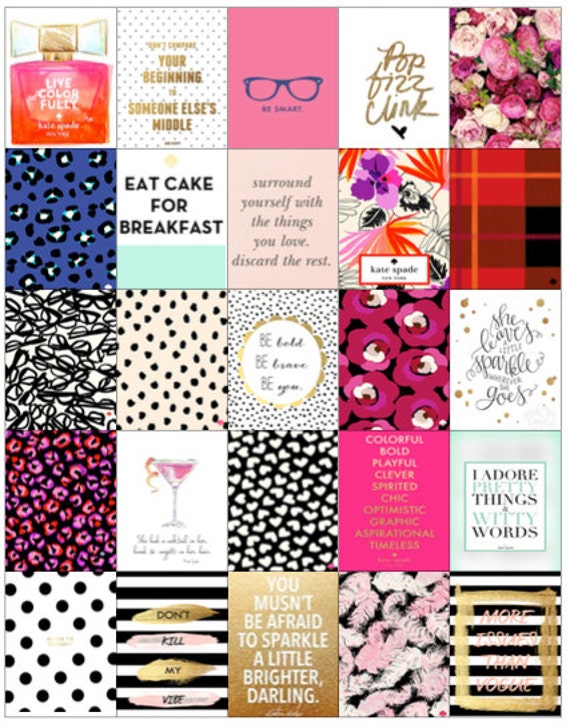 Items similar to Kate Spade Planner Stickers on Etsy