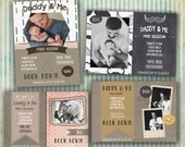 INSTANT DOWNLOAD - Photoshop Photography Father day Marketing boards