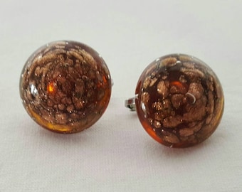 Venetian glass earrings (reserved)