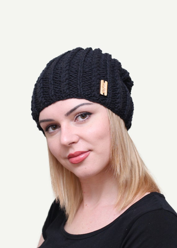 Knitted hat Hand knitted hat Knit hat by NiceFamilyHandmade