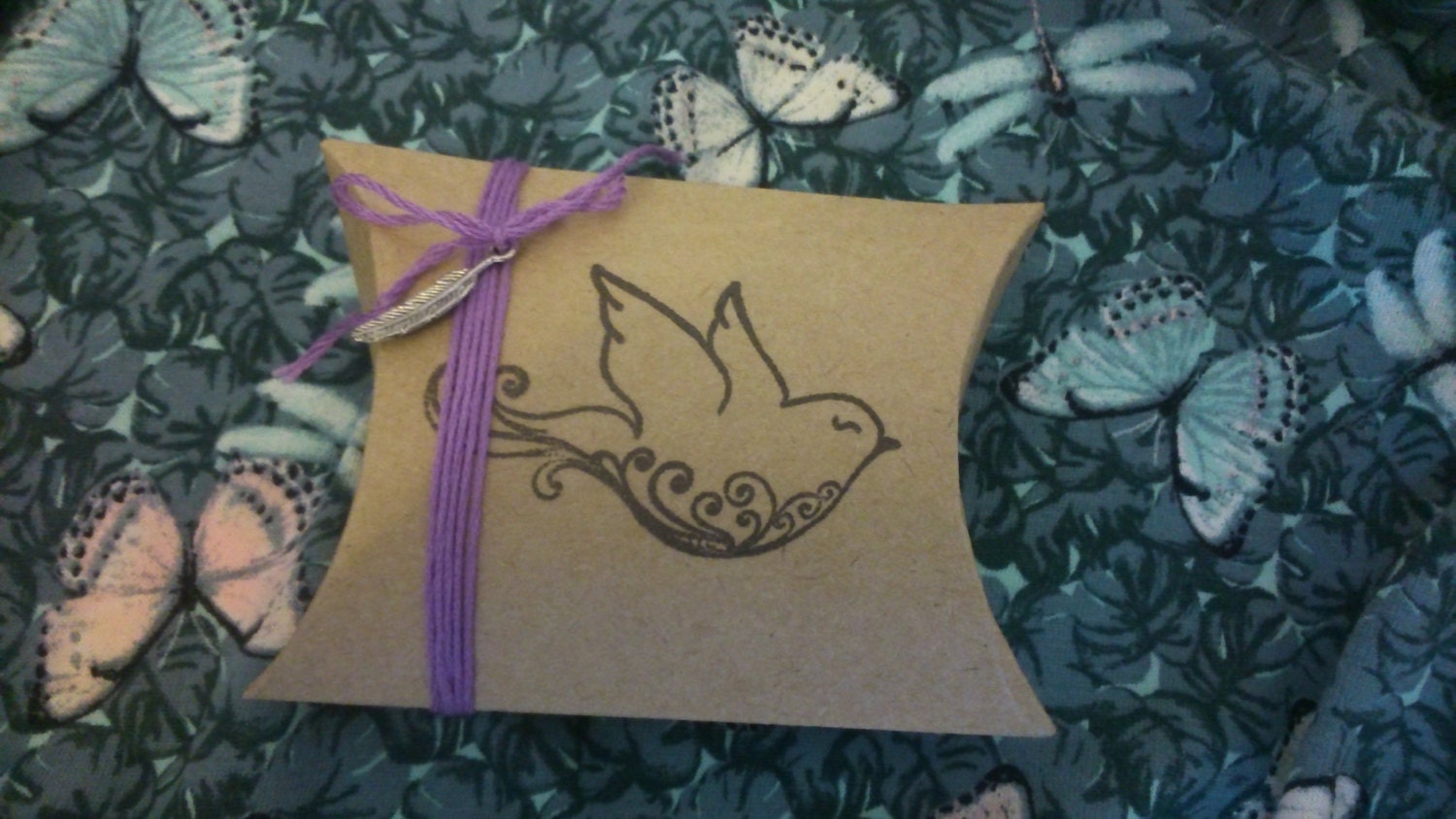 Handmade dove gift box by PeuDesprit on Etsy