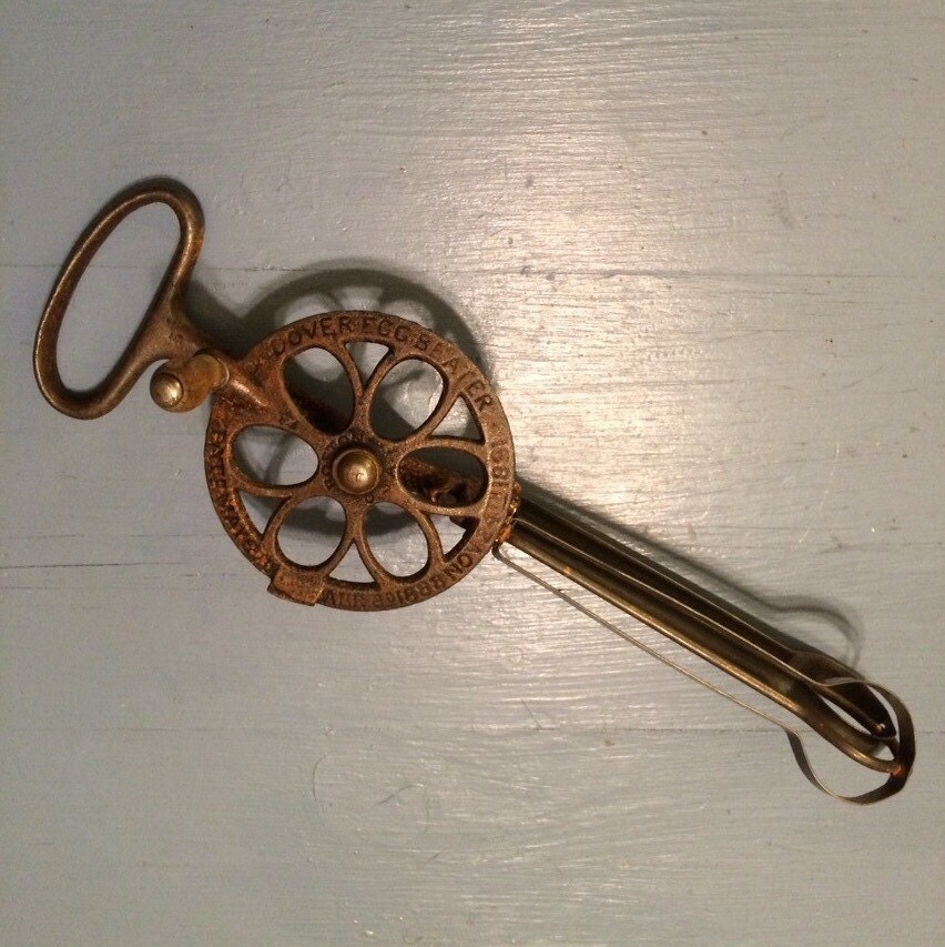 Antique Egg Beater Dover Stamping 1891 Small Beaters