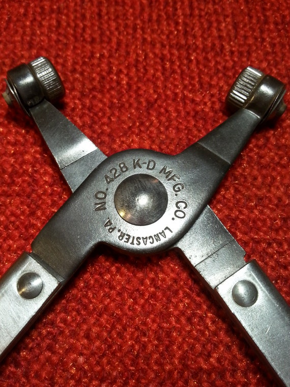Vintage Pliers Hose Clamp Pliers No. 428 K-D MFG CO 